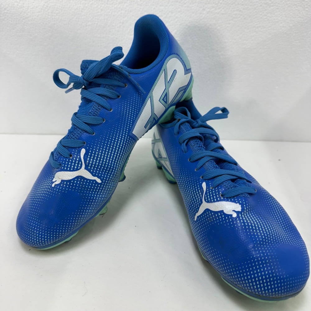 Puma‎ Soccer Cleats Kids 3.5 Blue Ultra Play FG/AG 107944-01 Firm Ground Shoes